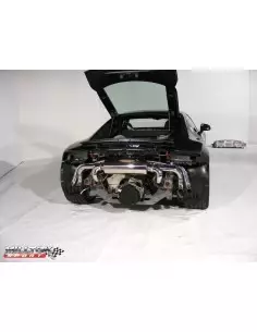 Audi R8 V8 2007-12 Milltek Sport Cat-Back tar bort bakre katalysatorer - Non-Resonated (mindre-dämpad) 2