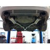 Audi RS6 4,2T V8 C5 Milltek Sport Cat-Back 2x 150x95 svarta ovala utblås - Non-Resonated (mindre-dämpad)