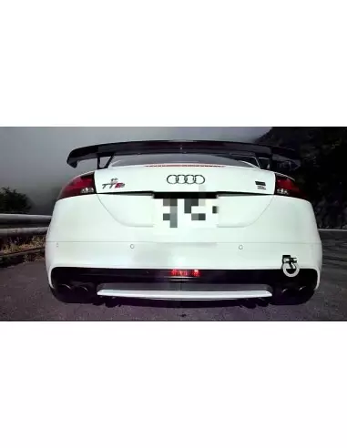 Audi TTS 2,0TFSi 8J Milltek Sport Cat-Back 4x special utblås - Non-Resonated (mindre-dämpad)