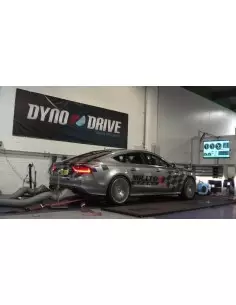 Audi S7 4,0TFSi V8 C7 Milltek Sport Cat-Back 4x 100 titan GT utblås med aktiva avgasventiler - Resonated (dämpad)