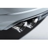 Audi S8 4,0TFSi V8 Milltek Sport Cat-Back 4x 100 chromade GT utblås med aktiva avgasventiler - Non-Resonated (mindre-dämpad)