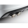 Audi S1 2,0TFSi Milltek Sport Cat-Back 4x Chrome ovala utblås - Resonated (dämpad)