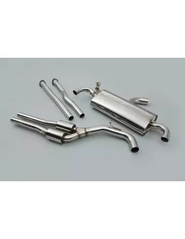 Audi TTRS 2,5TFSi Coupé Milltek Sport Cat-Back med aktiva avgasventiler - Resonated (dämpad)