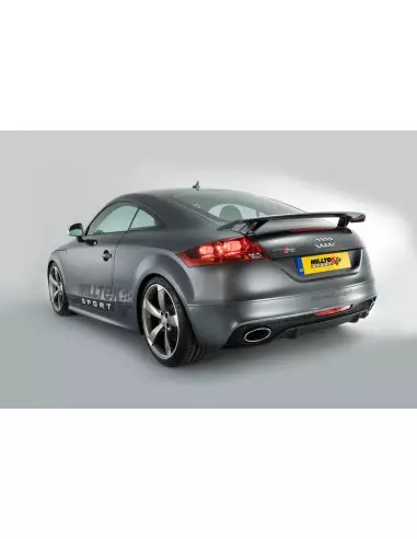 Audi TTRS 2,5TFSi Coupé Milltek Sport Cat-Back med aktiva avgasventiler - Resonated (dämpad)
