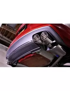 Audi S4 3,0TFSi B8.5 Milltek Sport Cat-Back 4x 100 chrome GT utblås - Non-Resonated (mindre-dämpad)