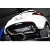 VW Scirocco 2,0TFSi R Milltek Sport 3" Cat-Back 2x ovala svarta utblås - Non-Resonated (mindre-dämpad)