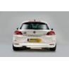 VW Scirocco 2,0TFSi GT Milltek Sport Cat-Back 2x 80 chrome GT utblås - Non-Resonated (mindre-dämpad)