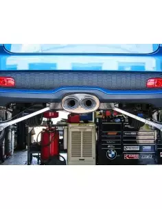 Mini Cooper Coupé S R58 Milltek Sport Cat-Back 2x Ovala JET utblås (passar ej JCW stötfångare) - Non-Resonated (mindre-dämpad)
