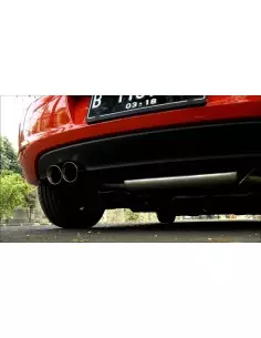 VW Golf 1,4TSi GT mk6 Milltek Sport Cat-Back 2x 80 GT utblås - Non-Resonated (mindre-dämpad)