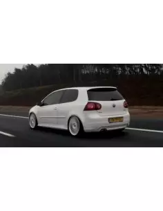 VW Golf GTi Edition 30 Milltek Sport 2,75" Cat-Back 2x 80 chrome GT utblås - Resonated (dämpad)
