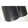 VW Golf 2,0TFSi GTi mk5 Milltek Sport 3" Cat-Back 2x 80 svarta GT utblås - Non-Resonated (mindre-dämpad)