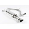 Seat Ibiza 1,8T Cupra Milltek Sport Cat-Back 1x chrome Ovalt utblås - Non-Resonated (mindre-dämpad)