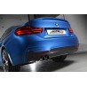 BMW 428i manuell Milltek Sport Cat-Back 2x 76,2 chrome GT utblås med aktiva avgasventiler - Resonated (dämpad)