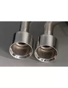 BMW M4 S55 F82/ F83 Milltek Sport Cat-Back 4x 90 chrome GT utblås (måste kapa original avgassystem) - Non-Resonated (mindre-dämp 2