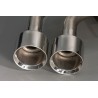 BMW M4 S55 F82/ F83 Milltek Sport Cat-Back 4x 90 chrome GT utblås (måste kapa original avgassystem) - Resonated (dämpad)