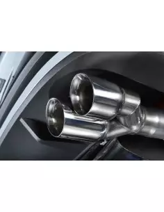 Seat Leon 2,0TFSi Cupra ST (kombi) Milltek Sport Cat-Back 4x 80 Chrome GT utblås - Resonated (dämpad) 2