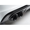 Audi S6 4,0TFSi V8 C7 Milltek Sport Cat-Back 4x 100 svarta GT utblås - Resonated (dämpad)