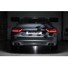 Audi S7 4,0TFSi V8 C7 Milltek Sport Cat-Back 4x 100 svarta GT utblås - Resonated (dämpad)