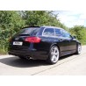 Audi RS6 5,0TFSi C6 Milltek Sport Cat-Back 2x chrome ovala utblås - Resonated (dämpad)