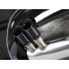 Audi A1 1,4TSi 122HK / 140HK Milltek Sport Cat-Back 2x GT80 Svarta utblås - Resonated (dämpad)