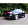 Audi A4 2,0TFSi S-line Automat B8 Milltek Sport Cat-Back 2x 100 chrome GT utblås - Non-Resonated (mindre-dämpad)