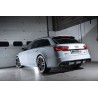 Audi RS6 4,0TFSi C7 Milltek Sport Turbo-Back avgassystem med 100cells racekatalysator använder original avgasventiler - Resonated (dämpad)