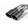 Seat Leon 2,0TDi 184hk 3 & 5 dörrars Milltek Sport Cat-Back 2x 80 svarta GT utblås - Non-Resonated (mindre-dämpad)