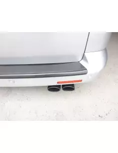 VW Caddy 2,0TDi (2wd) Milltek Sport från Partikelfilter 2x 100x80 Ovala svarta utblås - Non-Resonated (mindre-dämpad)