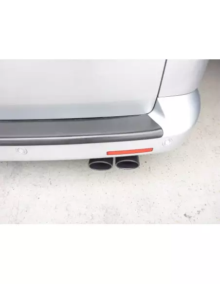 VW Caddy 2,0TDi (2wd) Milltek Sport från Partikelfilter 2x 100x80 Ovala svarta utblås - Resonated (dämpad)