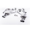 Audi S4 3,0TFSi B9 utan Sportdiff Milltek Sport Cat-Back 4x 90 chrome GT utblås (med original avgasstyrning) - Resonated (dämpad)