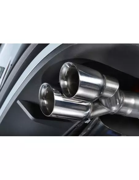 Seat Leon 2,0TFSi Cupra ST 4drive (kombi) Milltek Sport Cat-Back 4x 80 Chrome GT utblås - Resonated (dämpad)
