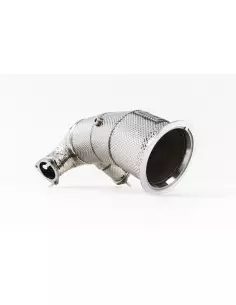 Audi S5 3,0TFSi Sportback B9 Milltek Sport Downpipe med 200cells HJS Racekatalysator (passar original Cat-Back) (EC Godkänt)