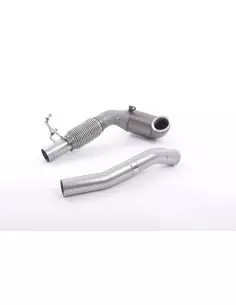 VW Golf GTi mk7.5 Milltek Sport 3" gjuten Downpipe med 200 cells racekatalysator (upp till 400hk)