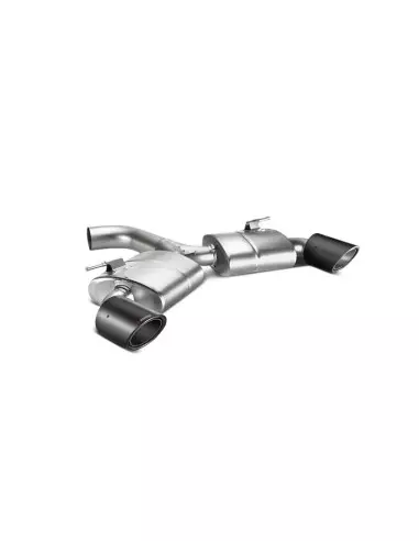 Volkswagen Golf GTi mk7.5 Akrapovic Slip-On Race i Titan med kolfiber utblås