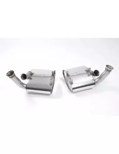 Porsche 997.1 Carrera / Carrera S Milltek Sport 2,5" Cat-Back avgassystem (Cup version) (inga avgasventiler)