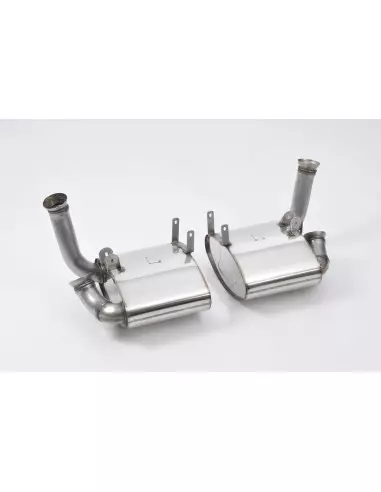 Porsche 997.1 Carrera / Carrera S Milltek Sport 2,5" Cat-Back avgassystem (Cup version) (inga avgasventiler)