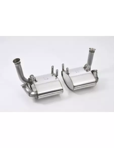 Porsche 997.1 Carrera / Carrera S Milltek Sport 2,5" Cat-Back avgassystem (Cup version) (inga avgasventiler)