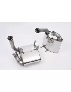 Porsche 997.1 Carrera / Carrera S Milltek Sport 2,5" Cat-Back avgassystem (Cup version) (inga avgasventiler)