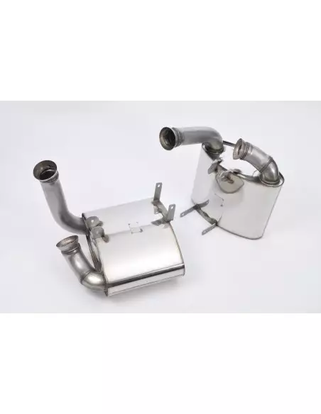 Porsche 997.1 Carrera / Carrera S Milltek Sport 2,5" Cat-Back avgassystem (Cup version) (inga avgasventiler)