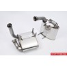 Porsche 997.1 Carrera / Carrera S Milltek Sport 2,5" Cat-Back avgassystem (Cup version) (inga avgasventiler)