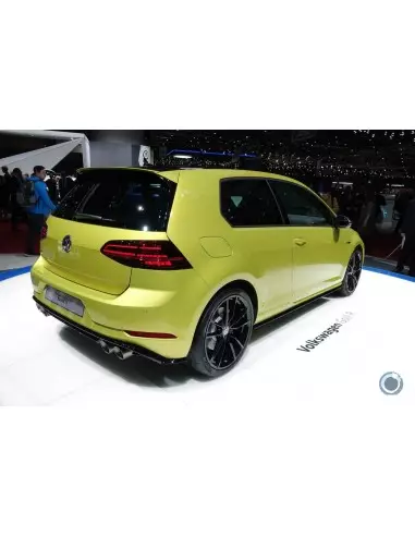Volkswagen Golf R 3/5 dörrars mk7.5 Akrapovic Slip-On i titan med Titan utblås