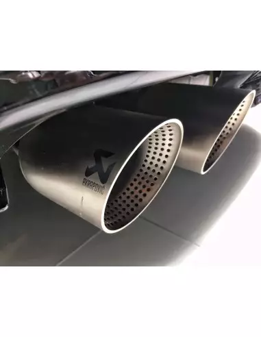 Volkswagen Golf R 3/5 dörrars mk7.5 Akrapovic Slip-On i titan med Titan utblås
