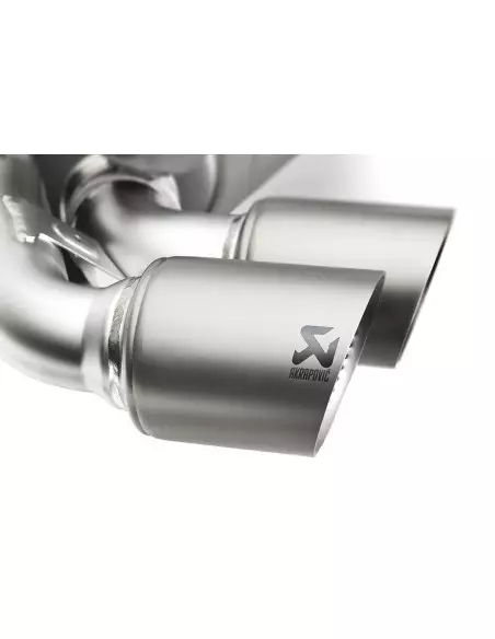 Volkswagen Golf R 3/5 dörrars mk7.5 Akrapovic Slip-On i titan med Titan utblås