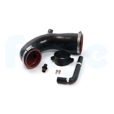 Audi RS3 2,5TFSi 8V gen 2 Forge Motorsport turbo inlopps böj i svart silicon