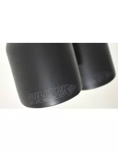 Porsche 991.2 GT3 Milltek Sport 2x Svarta GT100 utblås till original avgassystem 2