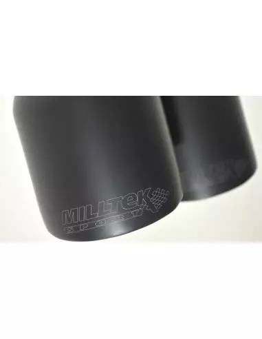 Porsche 991.2 GT3 Milltek Sport 2x Svarta GT100 utblås till original avgassystem