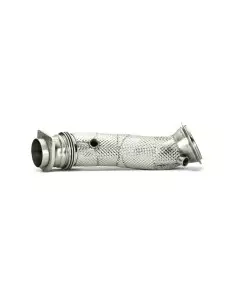 BMW M2 Competition S55 F87 Akrapovic Downpipes i Rostfritt utan katalysatorer 2