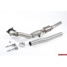 VW EOS 2,0TFSi Milltek Sport 3" Downpipe med HJS racekatalysator