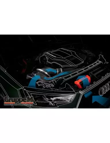 Audi RS4 2,9 Turbo B9 GruppeM Kolfiber insugskit