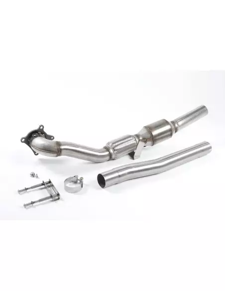 VW Scirocco 2,0TFSi R Milltek Sport 3" Downpipe med HJS racekatalysator (för 3" Milltek Sport Cat-Back)